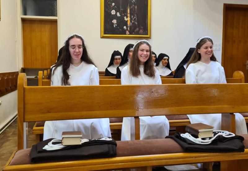  - Dvije djevojke iz Ljubuškog pristupile samostanu klarisa u Brestovskom